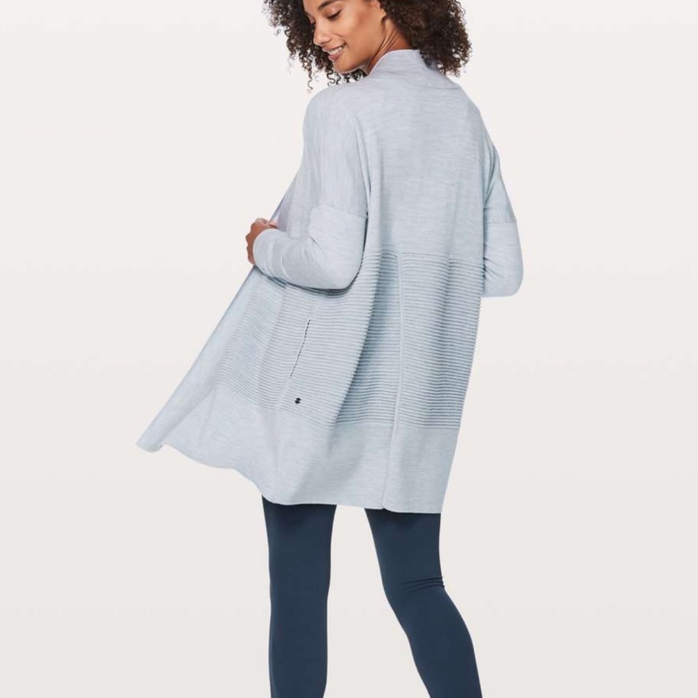 Lululemon sit in lotus cardigan